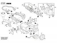 Bosch 3 603 C59 W01 Pws 1900 Angle Grinder 230 V / Eu Spare Parts